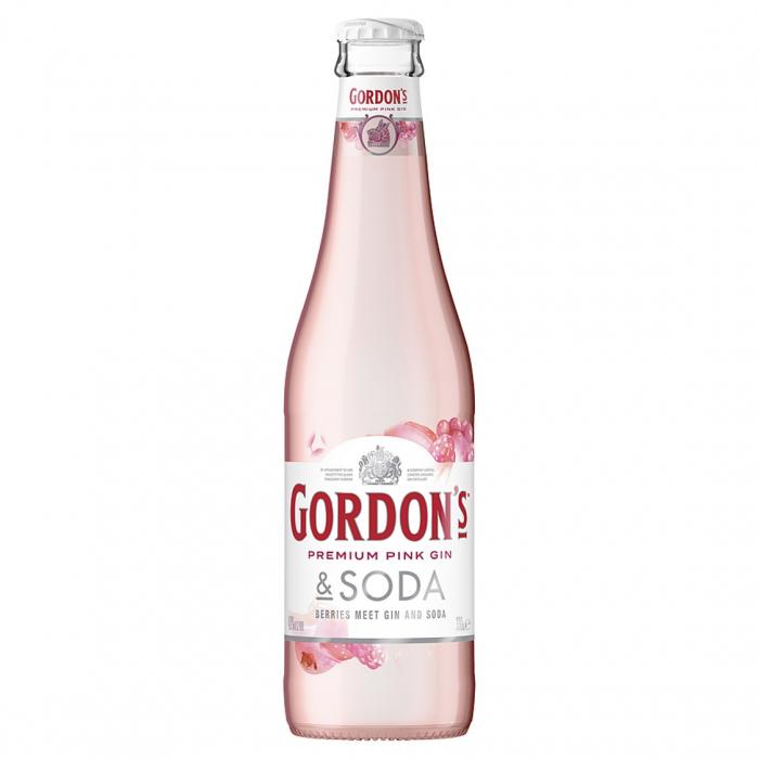 Barrel House Distribution-Gordons Pink Gin & Soda 330ml x 24-Pubble Alcohol Delivery