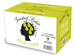 Barrel House Distribution-Twisted Sister Apple Pear 330ml-24-Pubble Alcohol Delivery