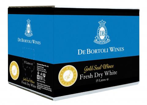 Barrel House Distribution-De Bortoli Gold Seal Fresh Dr White 15lt-Pubble Alcohol Delivery