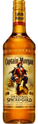 Barrel House Distribution-Captain Morgan Spiced Rum 1 Litre-Pubble Alcohol Delivery