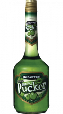 Barrel House Distribution-De Kuyper Schnp Sour Apple Pucker 700ml-Pubble Alcohol Delivery