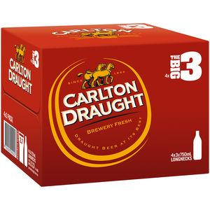 Barrel House Distribution-Carlton Draught 750ml-Pubble Alcohol Delivery