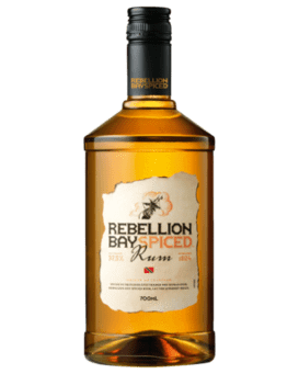 Barrel House Distribution-Rebellion Bay Spiced Rum 700ml-Pubble Alcohol Delivery