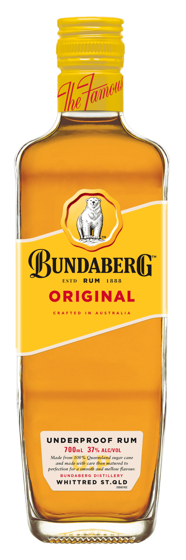 Barrel House Distribution-Bundaberg U.P. Rum 700ml-Pubble Alcohol Delivery